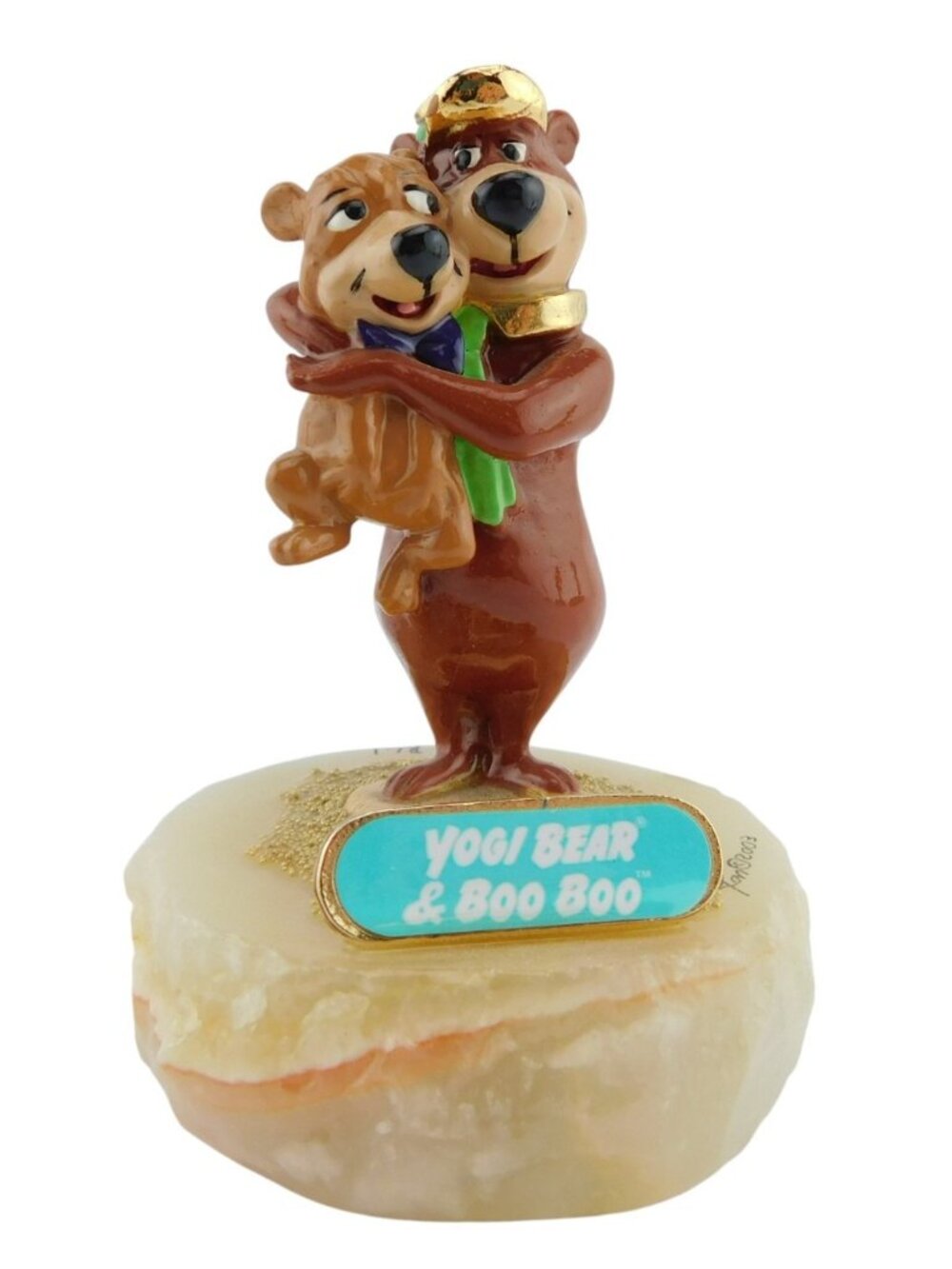 Yogi Bear and Boo Boo RL #1 Signed Ron Lee Hanna Barbera Sculpture Figurine